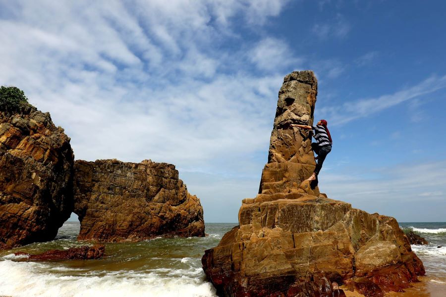 quang binh day tour to da nhay beach