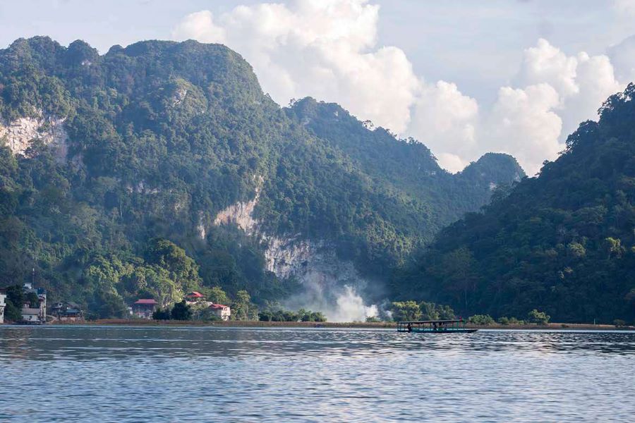 ba be national park in bac kan