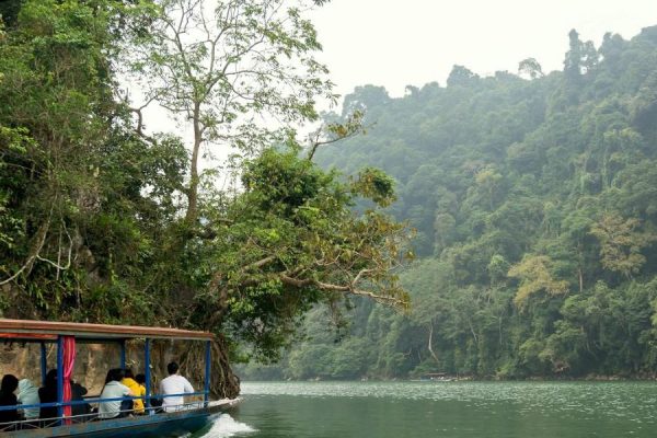 explore the jungle in ba be national park