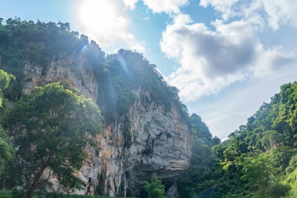 mountains in ba be national park