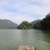 the ba be lake in bac kan