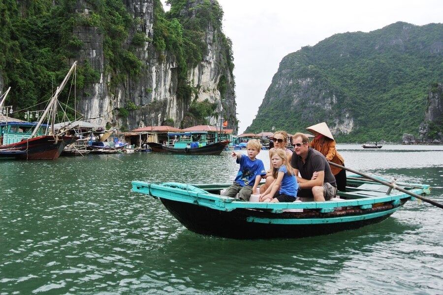 Cua Van floating village - Halong Bay Tours