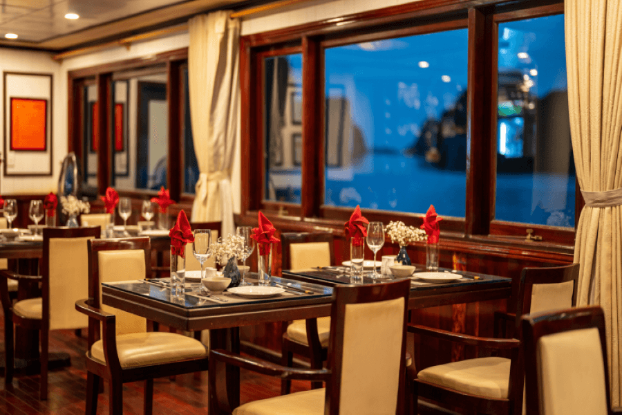 Swan Cruise Restaurant - Halong Bay Tours