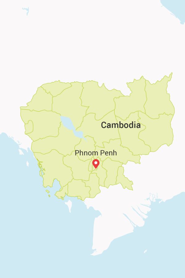 cambodia tour packages map