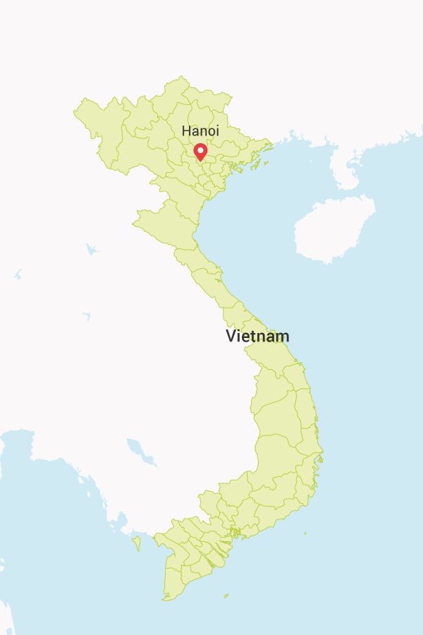 vietnam tour packages map