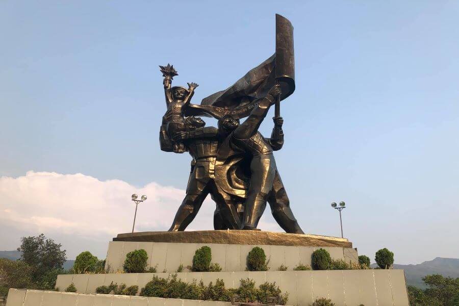 Dien Bien Victory Monument - Vietnam vacation