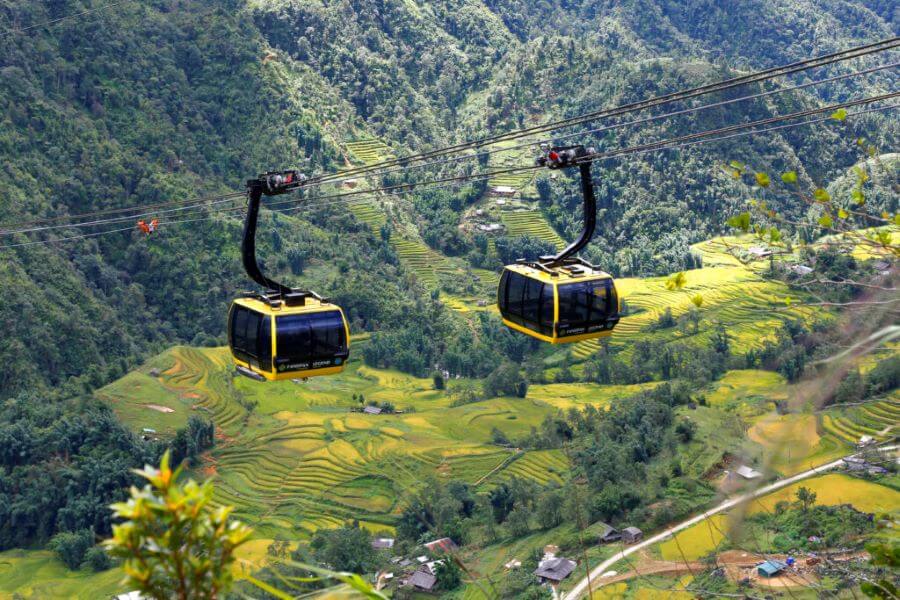 Fansipan cable car - Vietnam vacation