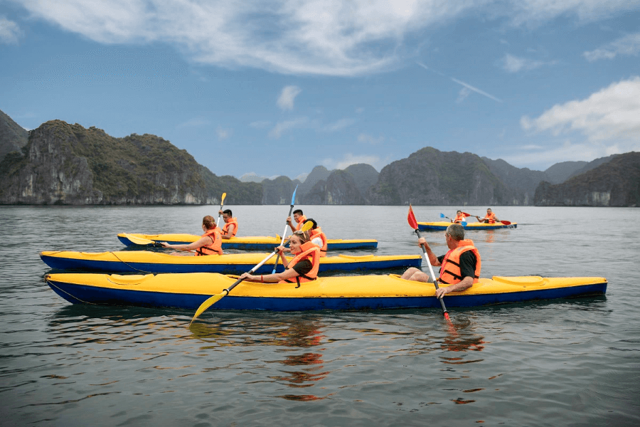 Kayaking Halong Bay Cruise Tours