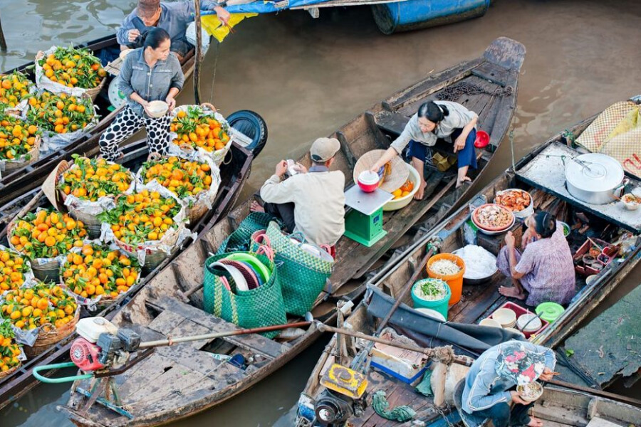 Mekong Delta Floating Market