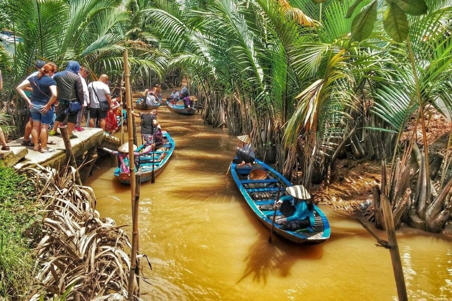 boating in Ben Tre - Vietnam vacations