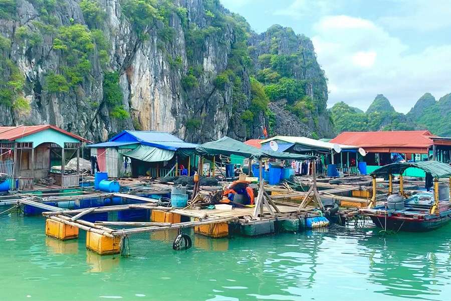 Floating Village - Lan Ha Bay