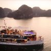 Sunset on Halong Bay - Heritage Cruise Binh Chuan