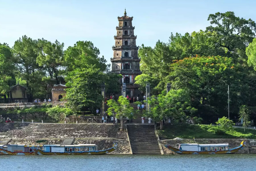 Thien Mu Pagoda - Hue Shore Excursions