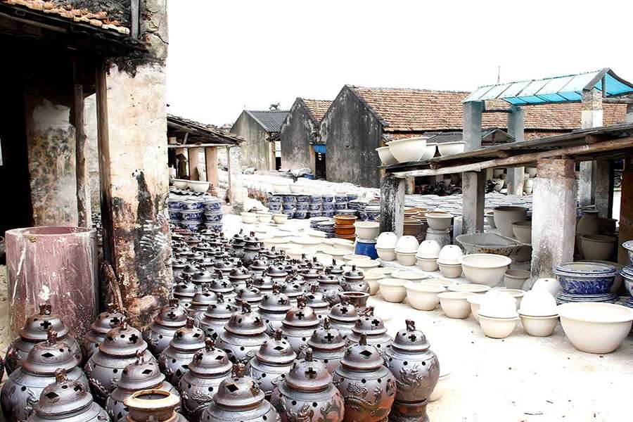 Bat Trang Ceramic village - Vietnam vacation package