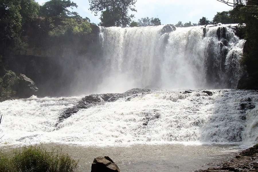 Bousra Waterfall, Cambodia - Indochina tour