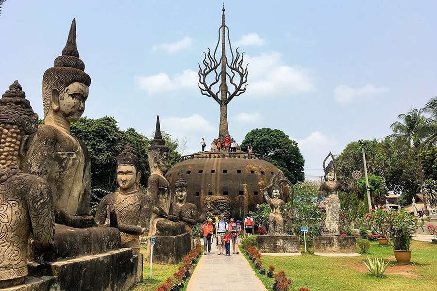 Buddha Park Laos - Indochina tour
