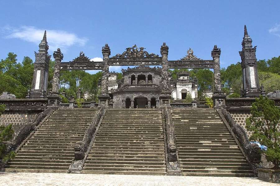 King Khai Dinh's Tomb, Vietnam - Indochina tour