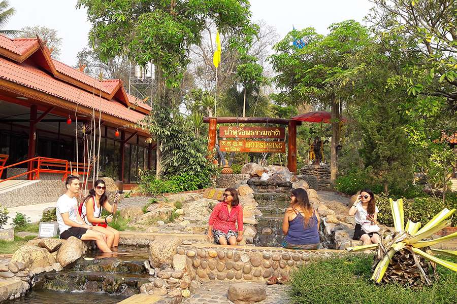 Maekhajan Hot Springs - Indochina tour
