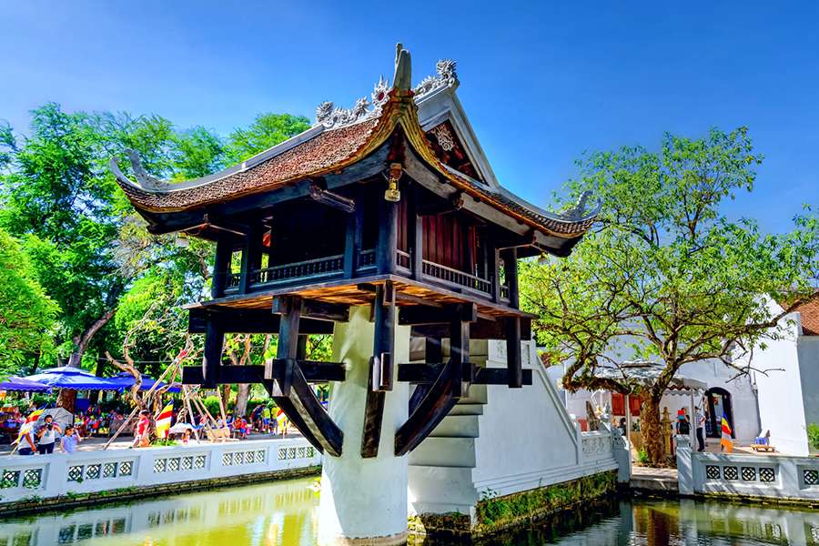 One Pillar Pagoda, Vietnam - Indochina tour