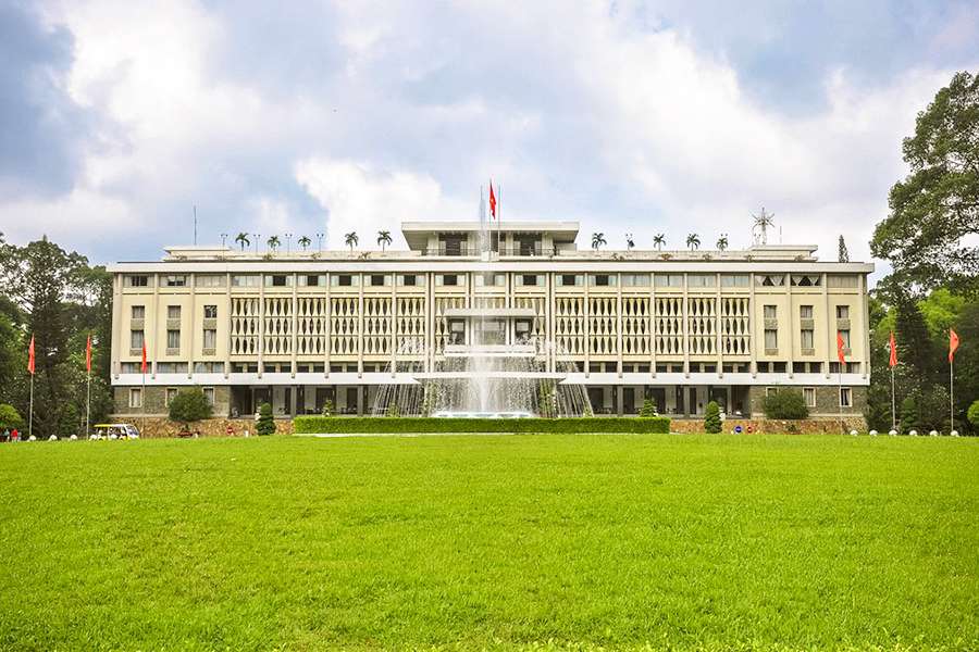 Reunification Palace, Saigon - Vietnam family vacation