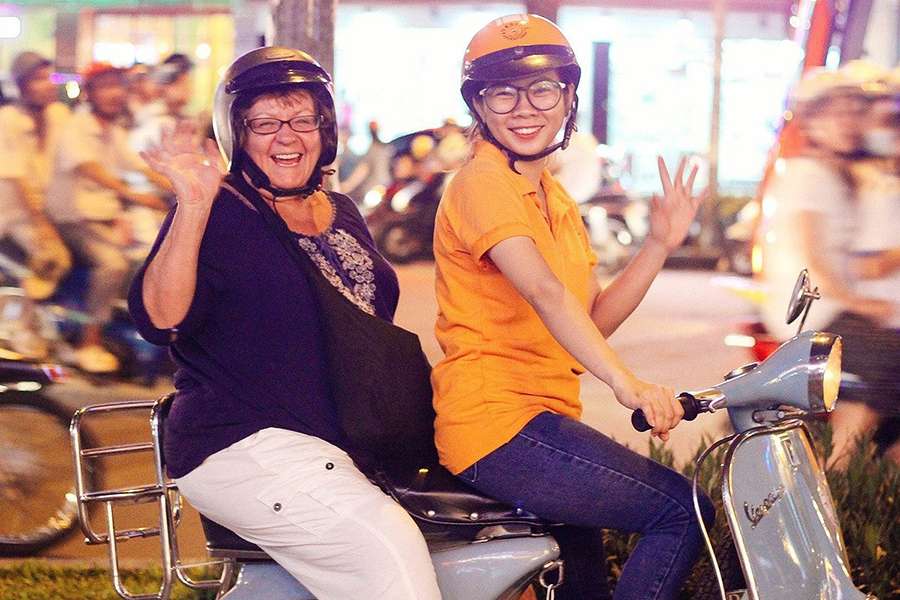 Saigon Vespa tour - Vietnam vacation package