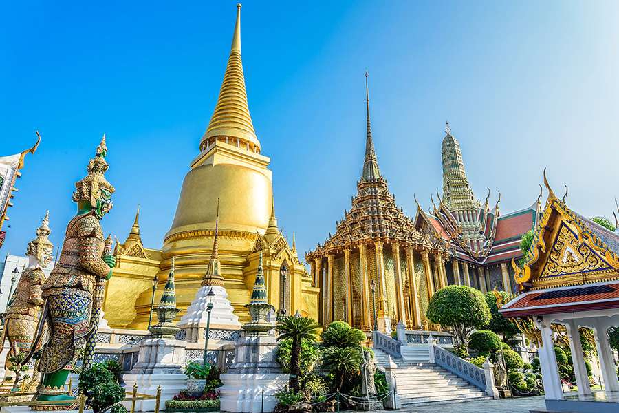 Wat Phra Keo, Thailand - Indochina tour