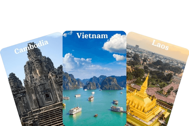 Cambodia-Laos-Vietnam vacations