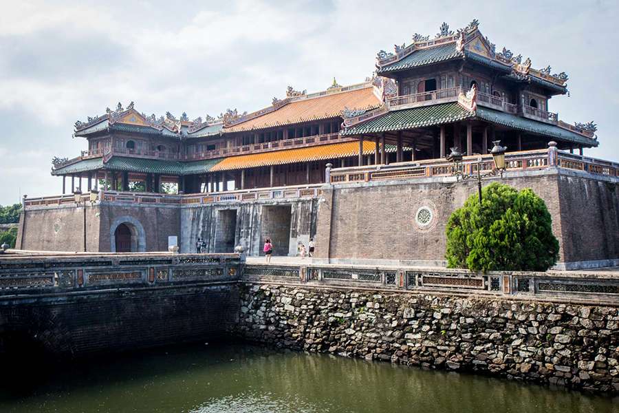 Imperial Citadel in Hue - Vietnam Cambodia tour