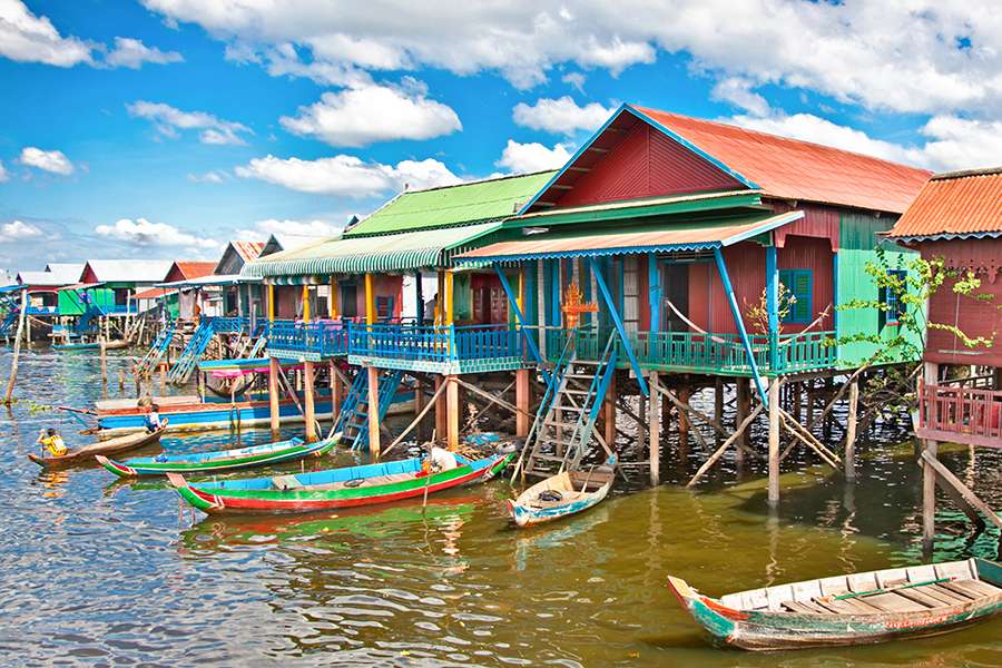 Kampong Phluk Village - Vietnam Cambodia tour