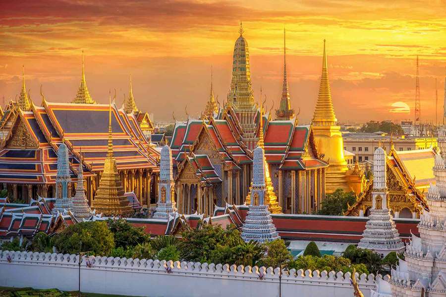 Grand Royal Palace, Bangkok - Indochina tour