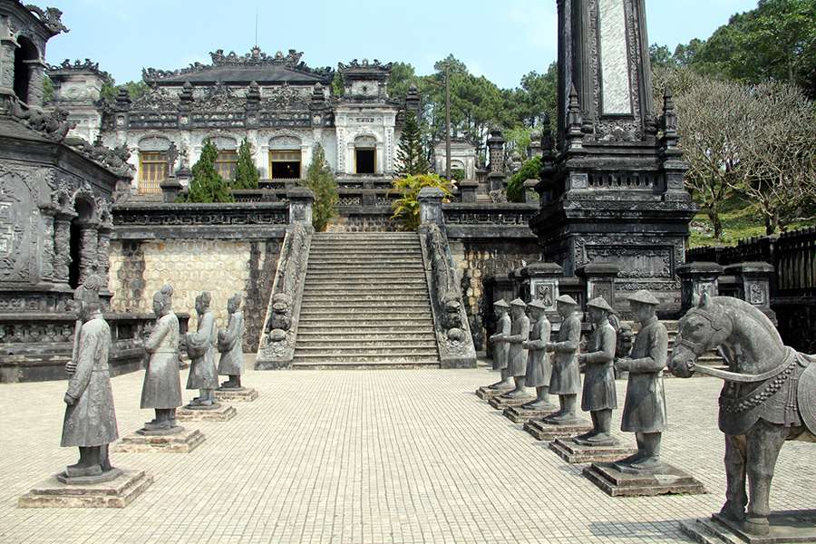 King Khai Dinh's Tomb- Vietnam family trips