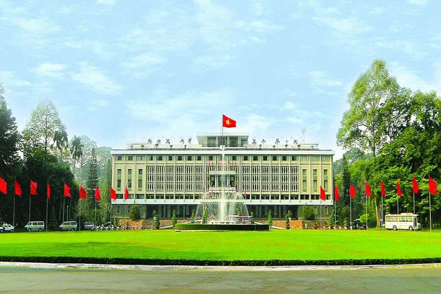 Reunification Palace- Vietnam family tour