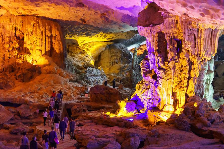 Sung Sot Cave - Halong Bay shore excursions