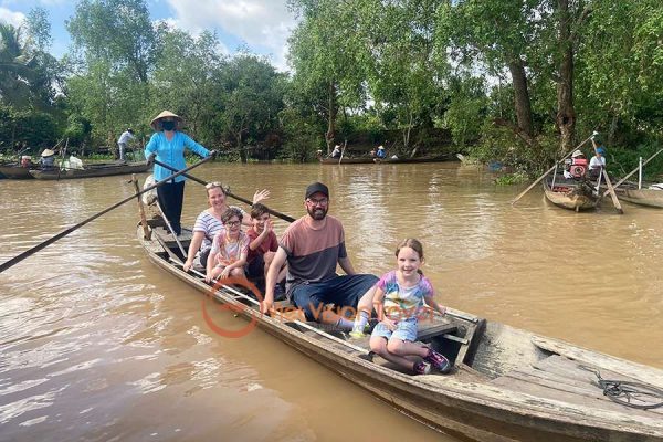 Vinh Long boat tour - Vietnam family vacations