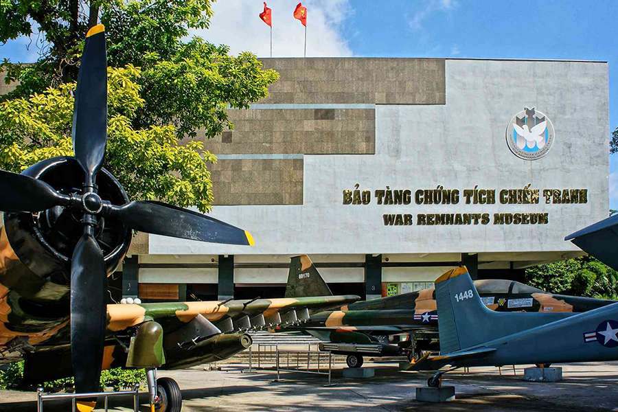 War Remnants Museum, Saigon - Indochina tour