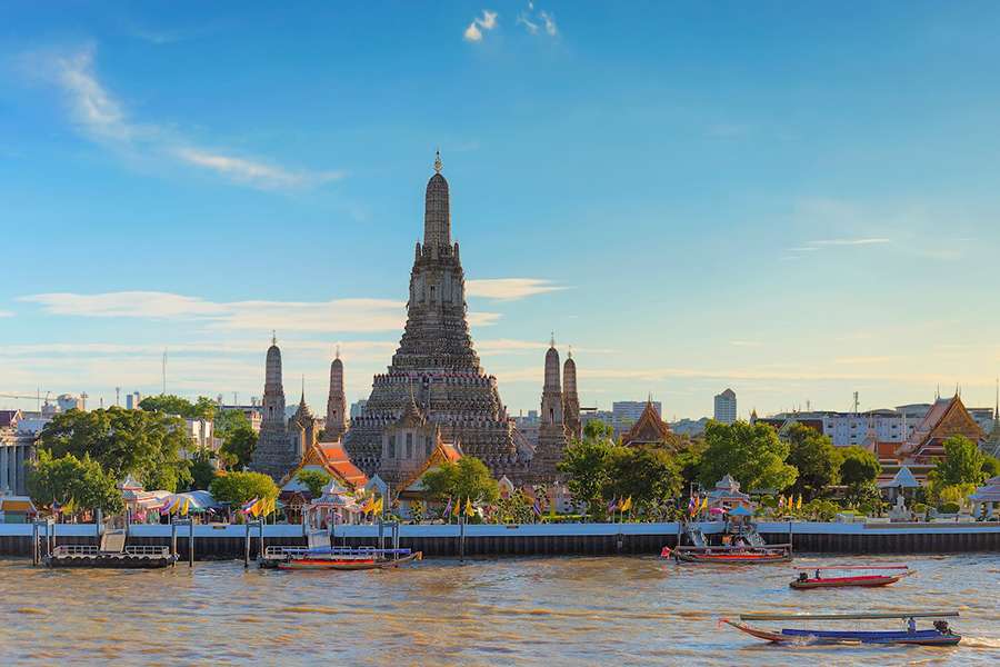Wat Arun, Thailand - Indochina tour