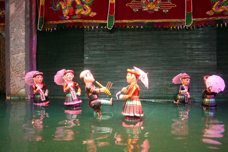 Water Puppet show - Vietnam tour packages