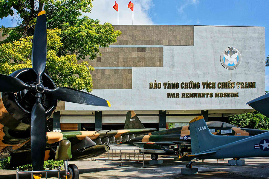 War Remnants Museum, HCMC - Vietnam Cambodia tours