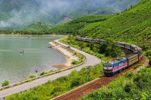 Heritage train connecting Hue to Da Nang