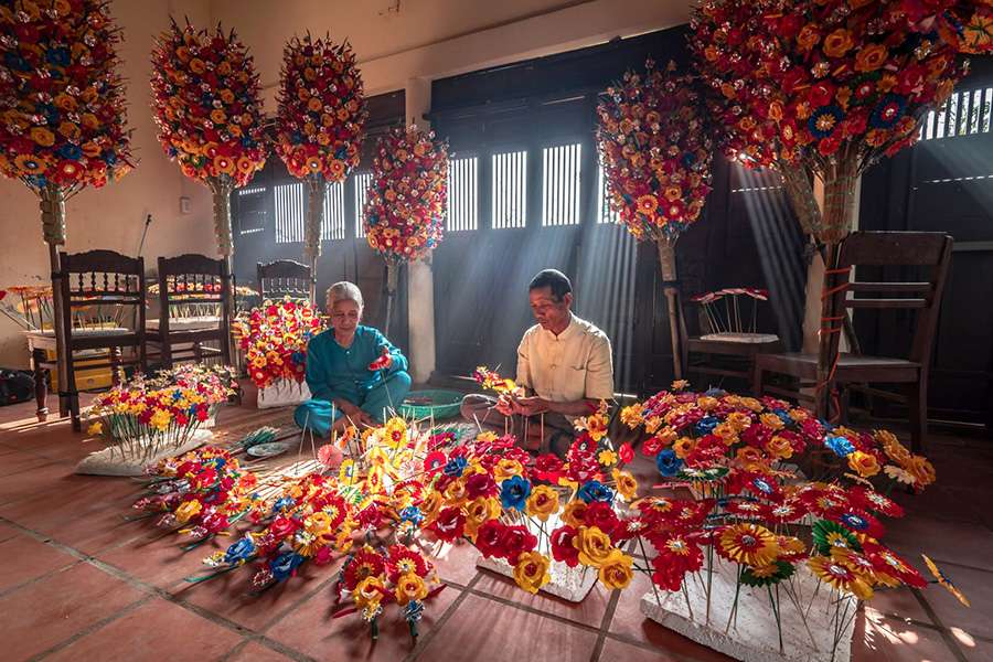 Thanh Tien Paper Flower Village - Hue tours