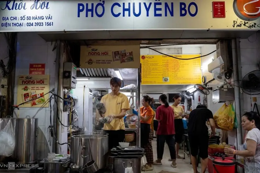 Vietnam Michelin Noodles - Pho Khoi Hoi