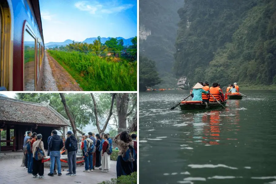 Day 2 during vietnam rail vacation