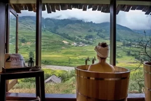 Sapa Golden Rice Season provided in vietnam vacation packages