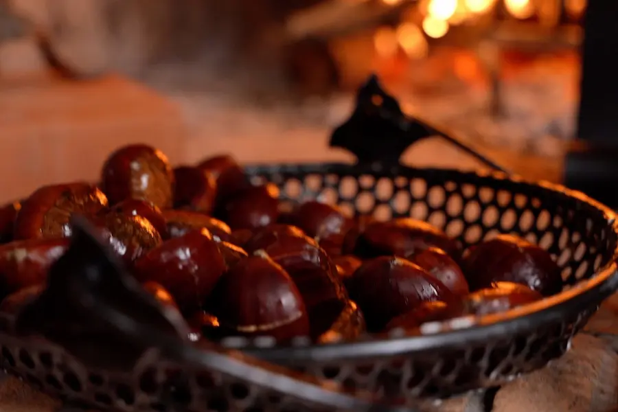 roasted chestnut - autumn street foods in vietnam (1)