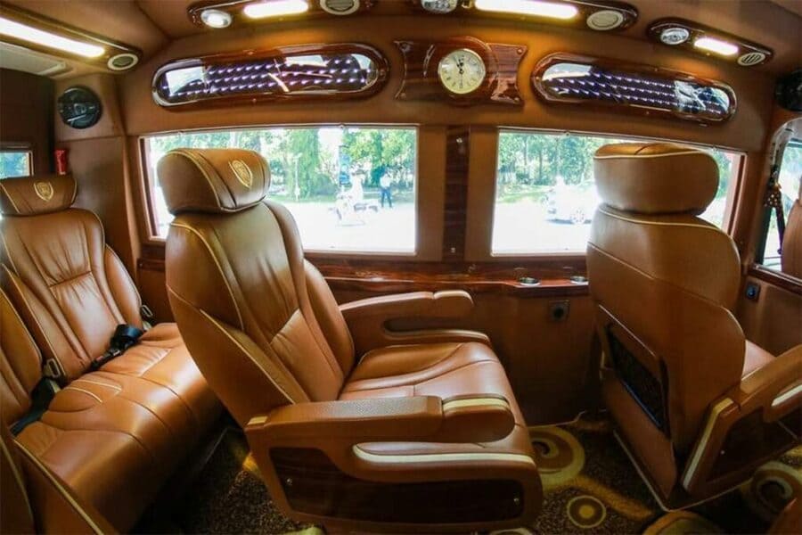 private limousine car included in vietnam tour packages