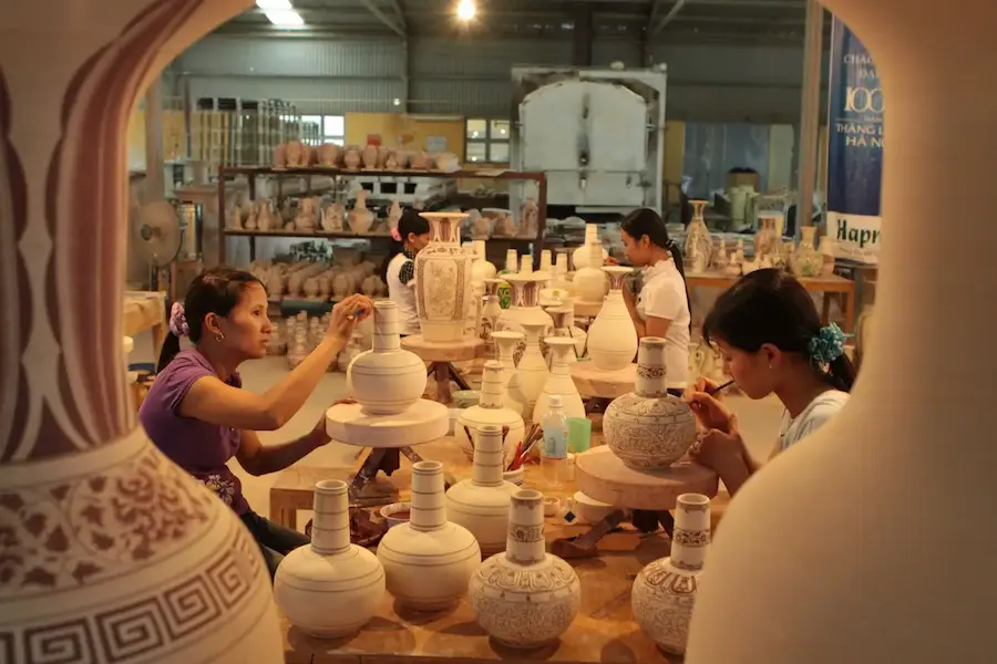 Chu Dau pottery village (1)